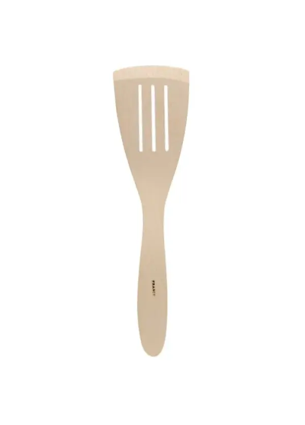 12 Inch French Beechwood Slotted Cooking Spatula