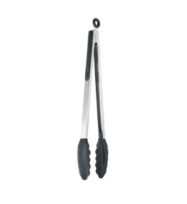 12-inch Silicone Tongs Heat-Resistant Kitchen Cooking Utensil