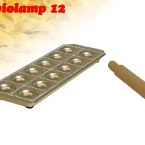 12-Piece Ravioli Maker Mold Set for Homemade Pasta