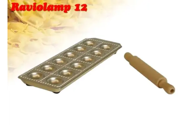 12-Piece Ravioli Maker Mold Set for Homemade Pasta
