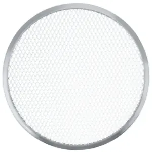 14 Inch Perforated Pizza Screen - Commercial Grade Durable Baking Pan