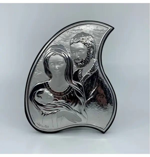 1835 Holy Family Antique Silver Coin Medal
