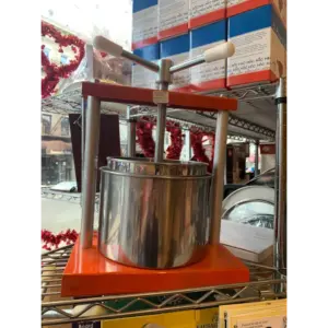 20cm Large Eggplant Press for Easy Cooking