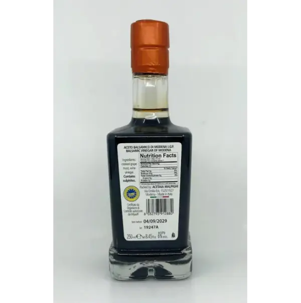 Acetaia Malpighi Bronze Balsamic Vinegar 250ml - Image 2