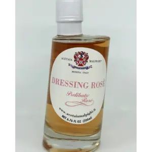 Acetaia Prelibato Rosé Balsamic Vinegar - Gourmet Condiment 200ml