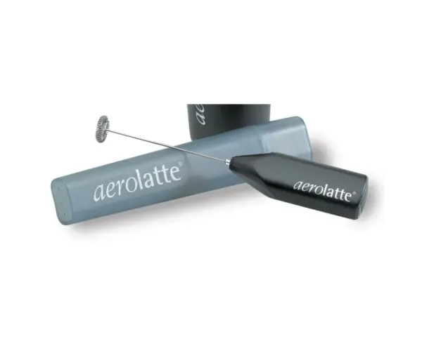 Aerolatte Portable Milk Frother - Black Handheld Travel Frother
