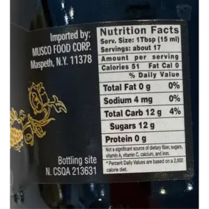 Aged Balsamic Vinegar of Modena Gold 8.5oz Castello D'Este