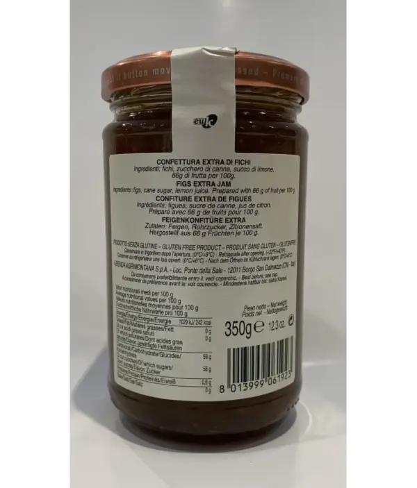 Agrimontana Italian Premium Fig Jam 350g
