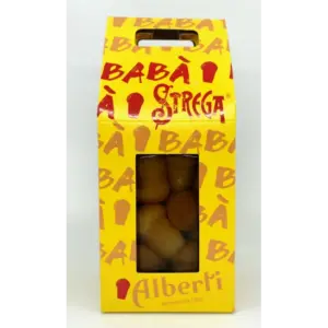 Alberti Baba' Strega Liqueur Italian Herbal Spirit Glass Jar Bottle Gift