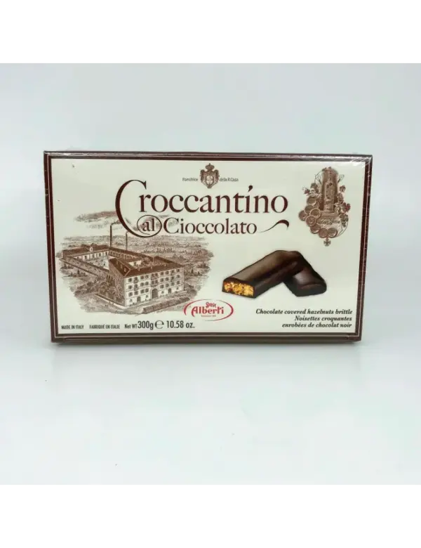 Alberti Chocolate Croccantino Crunchy Wafer Bar 300g