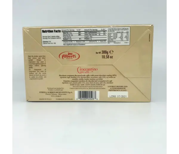 Alberti Coffee Crunch Cookies 300g/10.6oz - Image 2