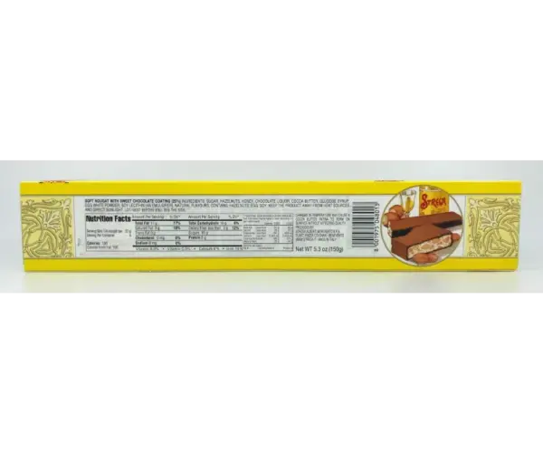 Alberti Strega Chocolate Torrone Soft Nougat Bar 150g