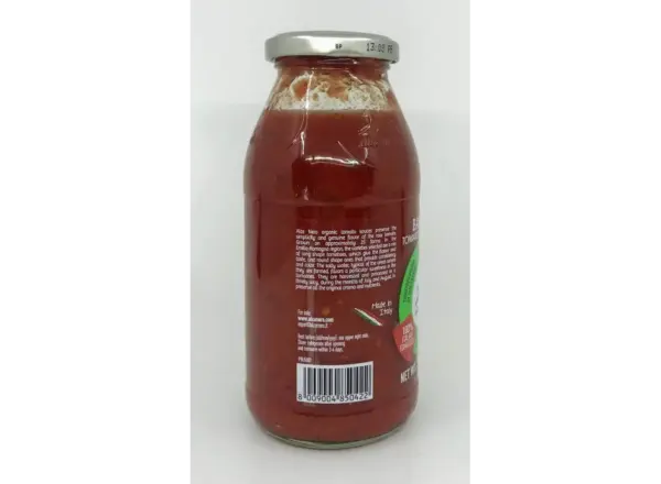Alce Nero Organic Tomato Pulp with Basil 500g - Image 3
