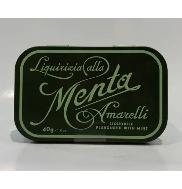 Amarelli Natural Mint Licorice Candy 40g - Image 2