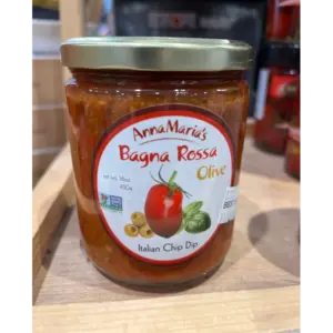 Anna Marias Bagna Rossa Olive Italian Chip Dip Jar