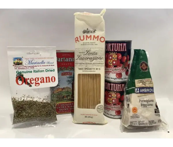 Arthur Avenue Sauce Secrets Kit: Pomodoro Cooking Class Box 1