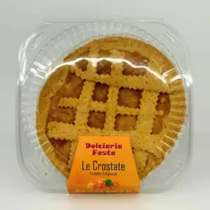 Artisan Apricot Tart Homemade Style 12 oz Dolciaria Festa