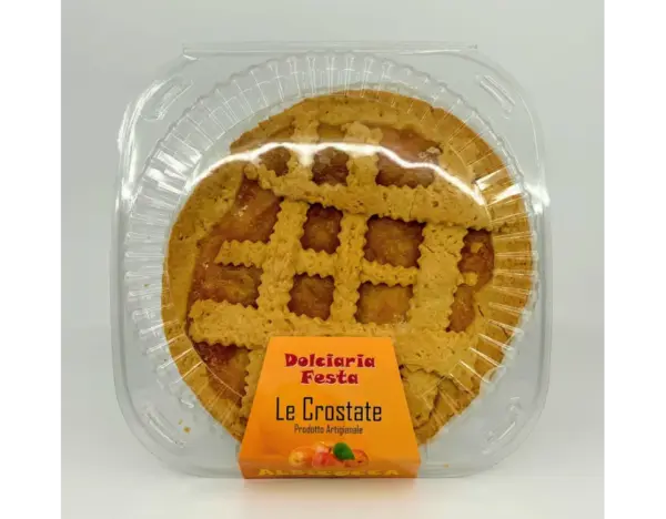 Artisan Apricot Tart Homemade Style 12 oz Dolciaria Festa