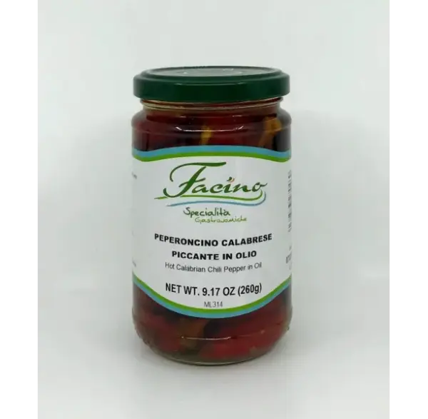 Authentic Calabrian Spicy Chili Oil - Facino 260g