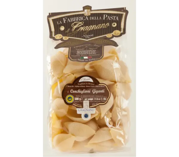 Authentic Gragnano Giant Pasta Shells 500g