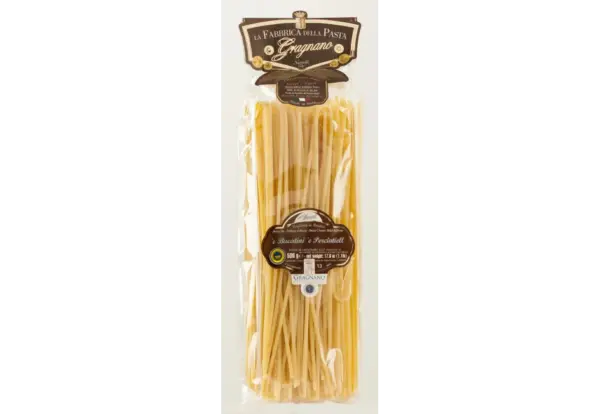 Authentic Gragnano PDO Bucatini & Perciatelli Pasta 500g
