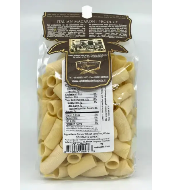 Authentic Gragnano Rigatoni - Premium Italian Pasta 500g - Image 2