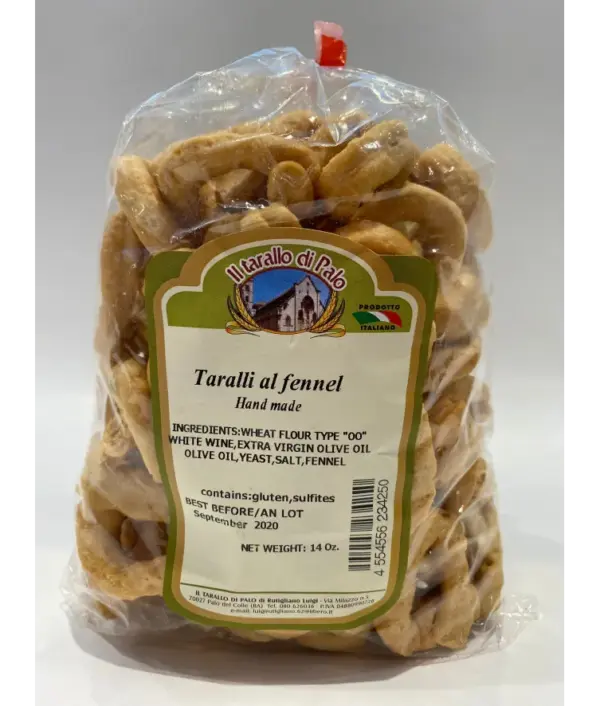 Authentic Italian Fennel Seed Taralli by Il Tarallo Di Palo 14oz - Image 2