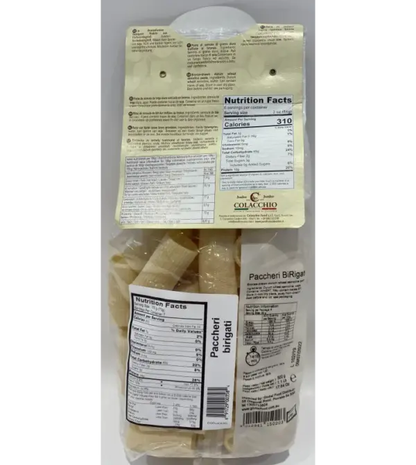 Authentic Italian Paccheri Pasta by Mamma Isa - Bronze Cut 500g