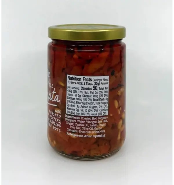 Authentic Sicilian Peperonata Relish by Vantia 340g