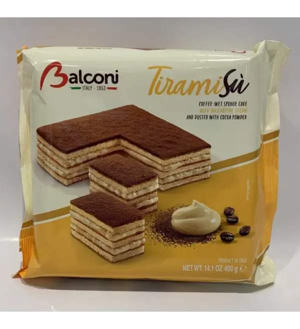 Balconi Tiramisu Snack Cakes 14oz Pack - Image 2