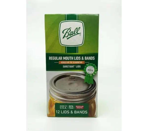 Ball Regular Mouth Canning Lids & Bands 12-Pack - Image 2