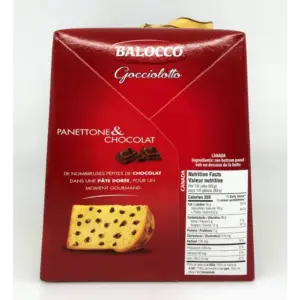 Balocco Gocciolotto Chocolate Panettone Cake 500g