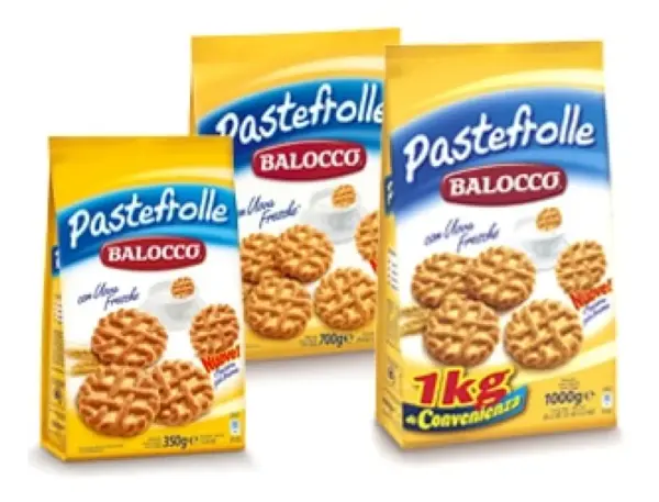 Balocco Pastefrolle Italian Butter Cookies, 700g - Image 2