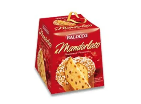 Balocco Traditional Italian Almond Nougat Candy 1kg