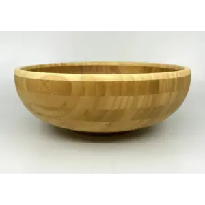 Bamboo Bowl Set of 12 - Eco-Friendly Classic Kitchenware