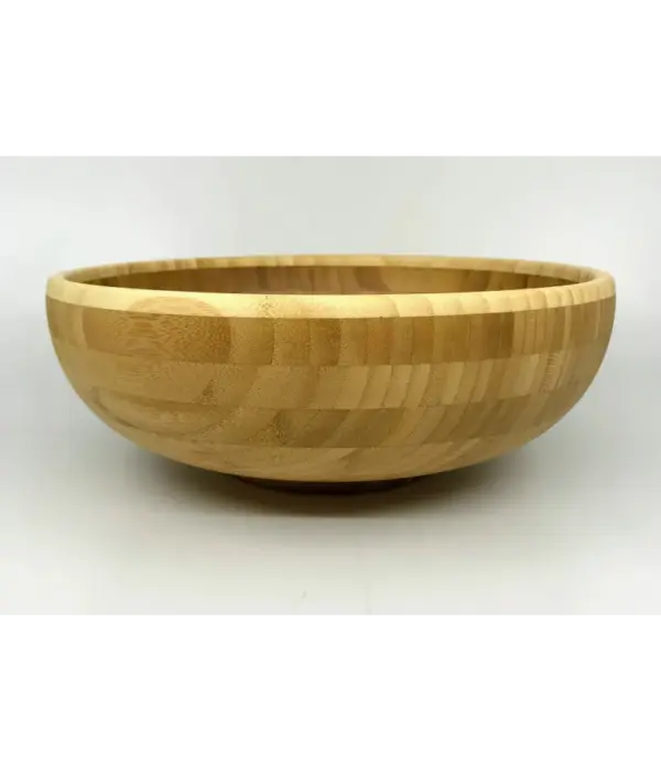 Bamboo Bowl Set of 12 - Eco-Friendly Classic Kitchenware