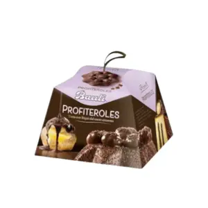 Bauli Cream-Filled Profiterole Cake Dessert 750g