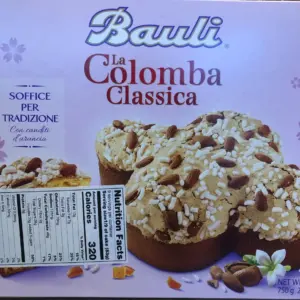 Bauli Italian Easter Cake Traditional Colomba Bread 700g