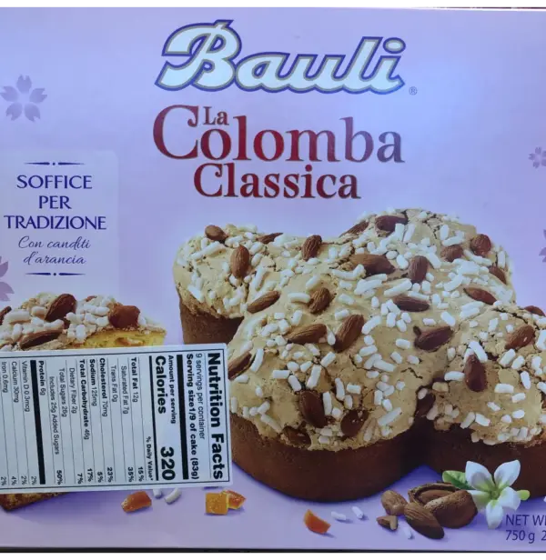 Bauli Italian Easter Cake Traditional Colomba Bread 700g