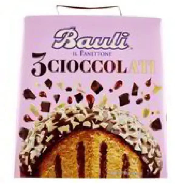 Bauli Panettone Chocolate Cake 750g Triple Chocolate Italian Dessert