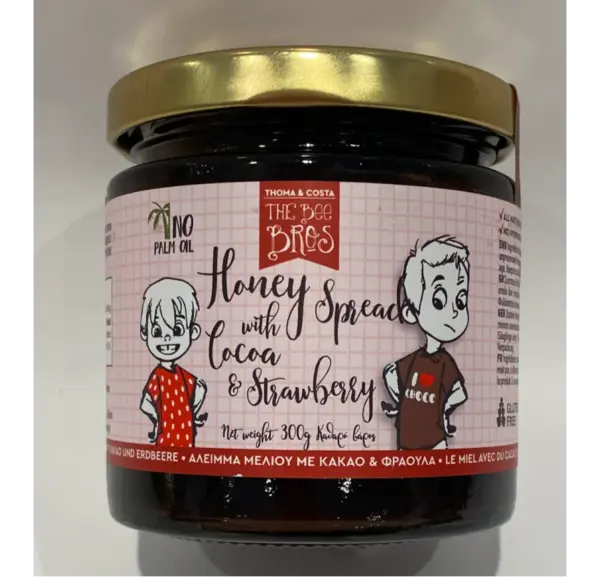 Bee Bros Cocoa & Strawberry Honey Spread Jar - 10.6 oz - Image 2