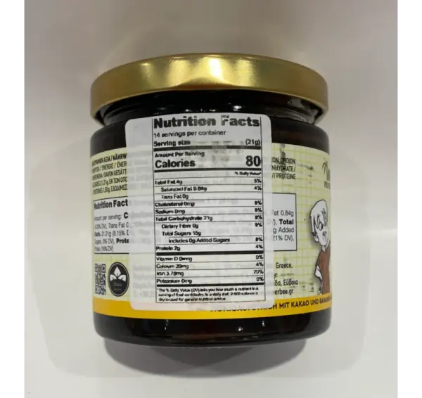 Bee Bros Honey Spread with Cacao & Banana - 10.6 oz Jar