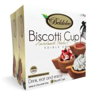 Beldolce Biscotti Cups - 2 Pack Bundle