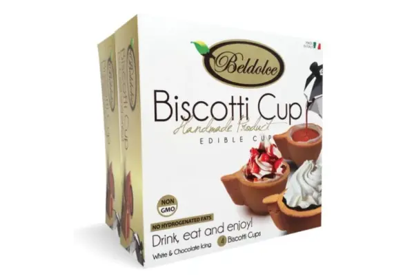 Beldolce Biscotti Cups - 2 Pack Bundle