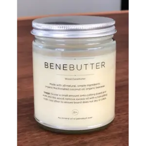 BeneButter Wood Conditioner for Cutting Boards - 8 oz Natural Oil