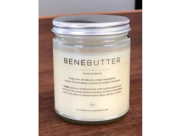 BeneButter Wood Conditioner for Cutting Boards - 8 oz Natural Oil