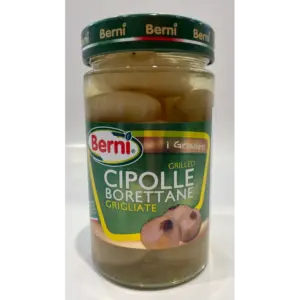 Berni Grilled Borettane Onions - 9.8 oz Jar