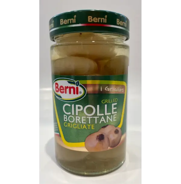 Berni Grilled Borettane Onions - 9.8 oz Jar