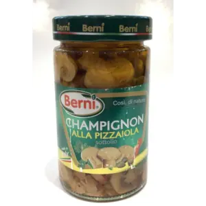 Berni Italian Mushrooms in Oil Pizza Style 10 oz