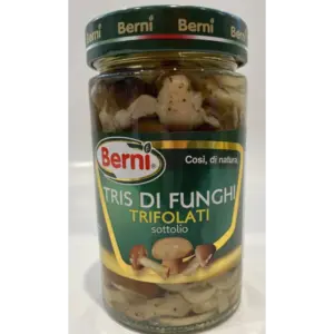 Berni Sautéed Mixed Mushrooms in Olive Oil 290g
